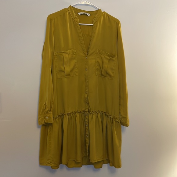 Zara Ruffle Tunic Dress - Picture 3 of 3